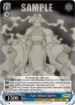 Yue: Moon Spirit (413) [ATLA/WX04] - Weiss Schwarz Single