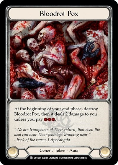 Bloodrot Pox // Harmonized Kodachi (0) [OUT] - Flesh and Blood TCG Single