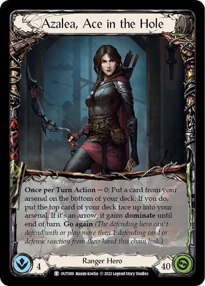 Azalea Ace in the Hole // Ponder (0) [OUT] - Flesh and Blood TCG Single