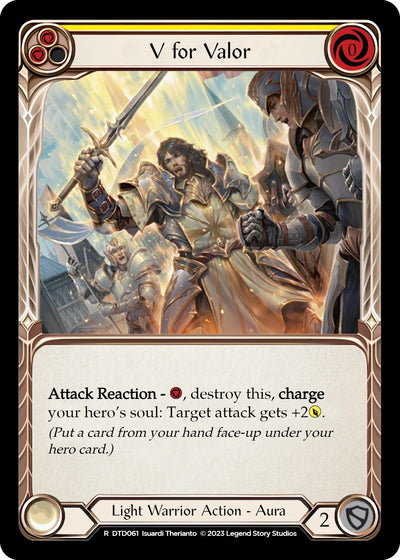 V for Valor (Yellow) (61) [DTD]