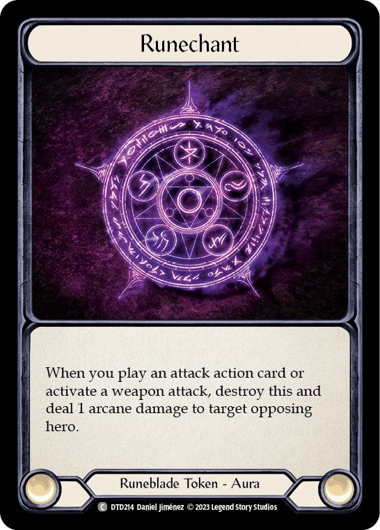 Runechant (214) [DTD] - Flesh and Blood TCG Single