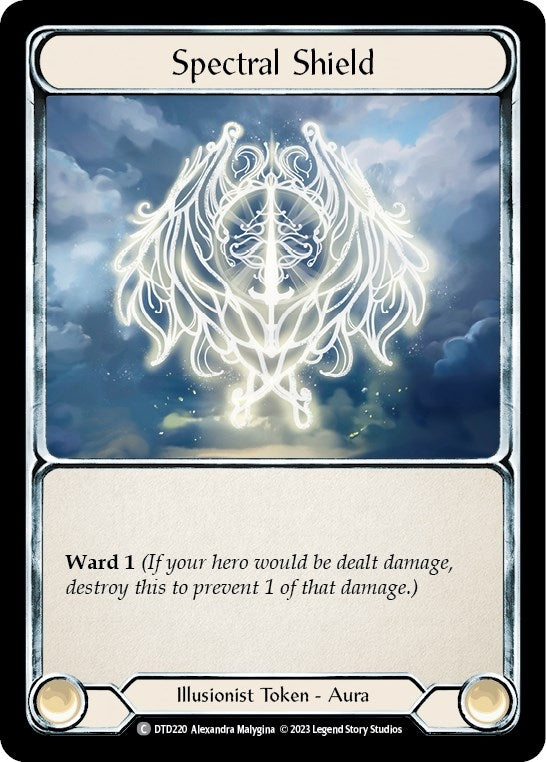 Spectral Shield (220) [DTD] - Flesh and Blood TCG Single
