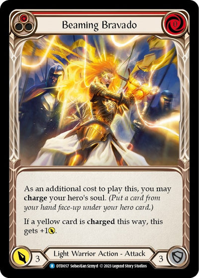 Beaming Bravado (Red) (57) [DTD]