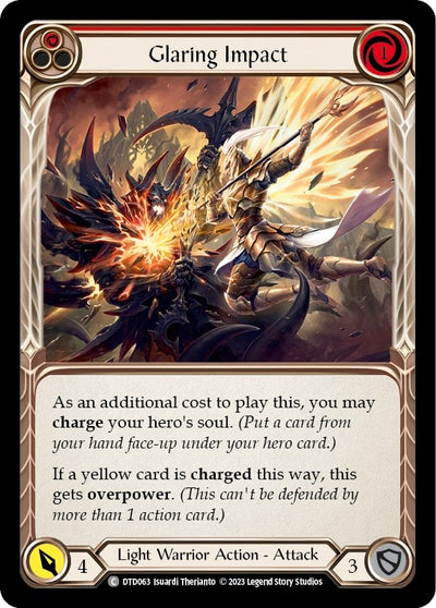 Glaring Impact (Red) (63) [DTD]