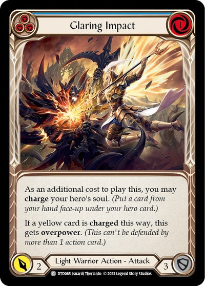 Glaring Impact (Blue) (65) [DTD]