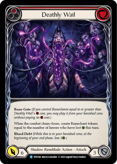 Deathly Wail (Red) (146) [DTD]