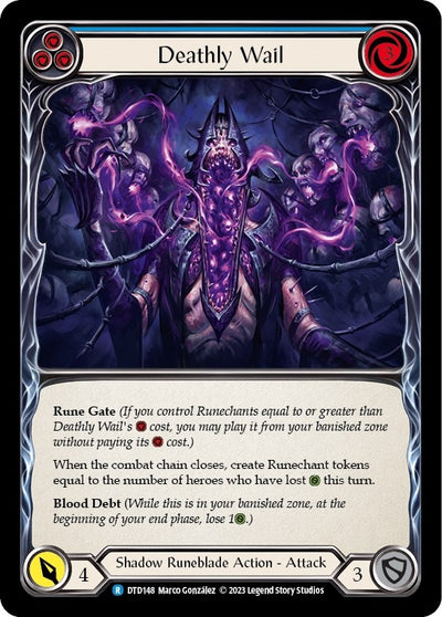 Deathly Wail (Blue) (148) [DTD]