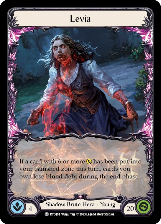 Levia (104) [DTD] - Flesh and Blood TCG Single