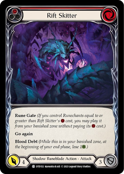 Rift Skitter (Red) (152) [DTD]