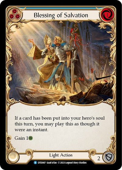 Blessing of Salvation (Blue) (87) [DTD]