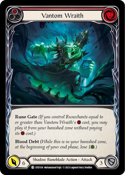 Vantom Wraith (Red) (158) [DTD]