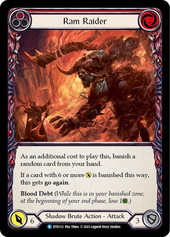 Ram Raider (Red) (112) [DTD] - Flesh and Blood TCG Single