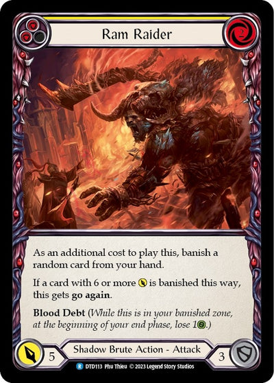 Ram Raider (Yellow) (113) [DTD]