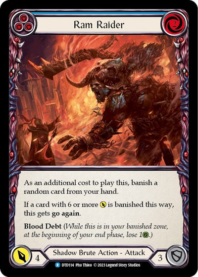 Ram Raider (Blue) (114) [DTD]