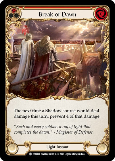 Break of Dawn (Red) (100) [DTD]