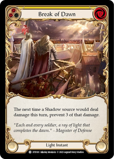 Break of Dawn (Yellow) (101) [DTD]