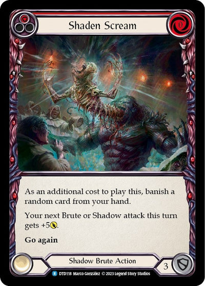 Shaden Scream (Red) (118) [DTD]