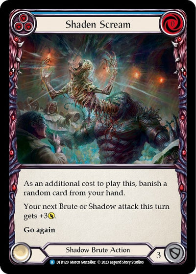 Shaden Scream (Blue) (120) [DTD]