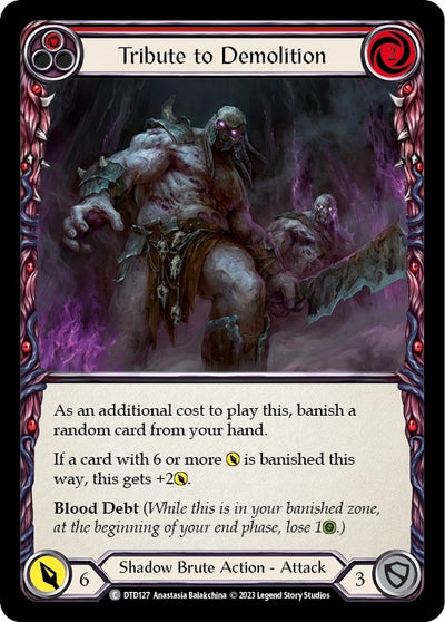 Tribute to Demolition (Red) (127) [DTD]