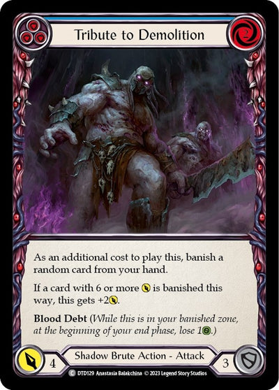 Tribute to Demolition (Blue) (129) [DTD]
