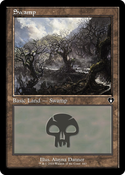 Swamp (443) (Retro Frame) (443) [CMM]
