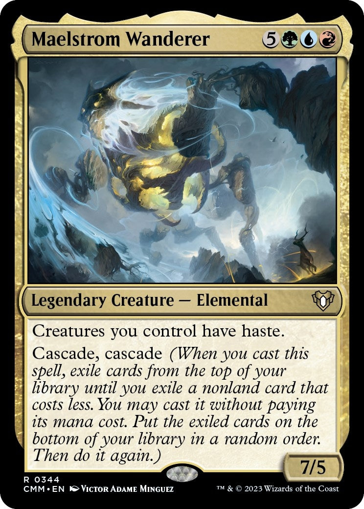 Maelstrom Wanderer (344) [CMM] - MTG Single