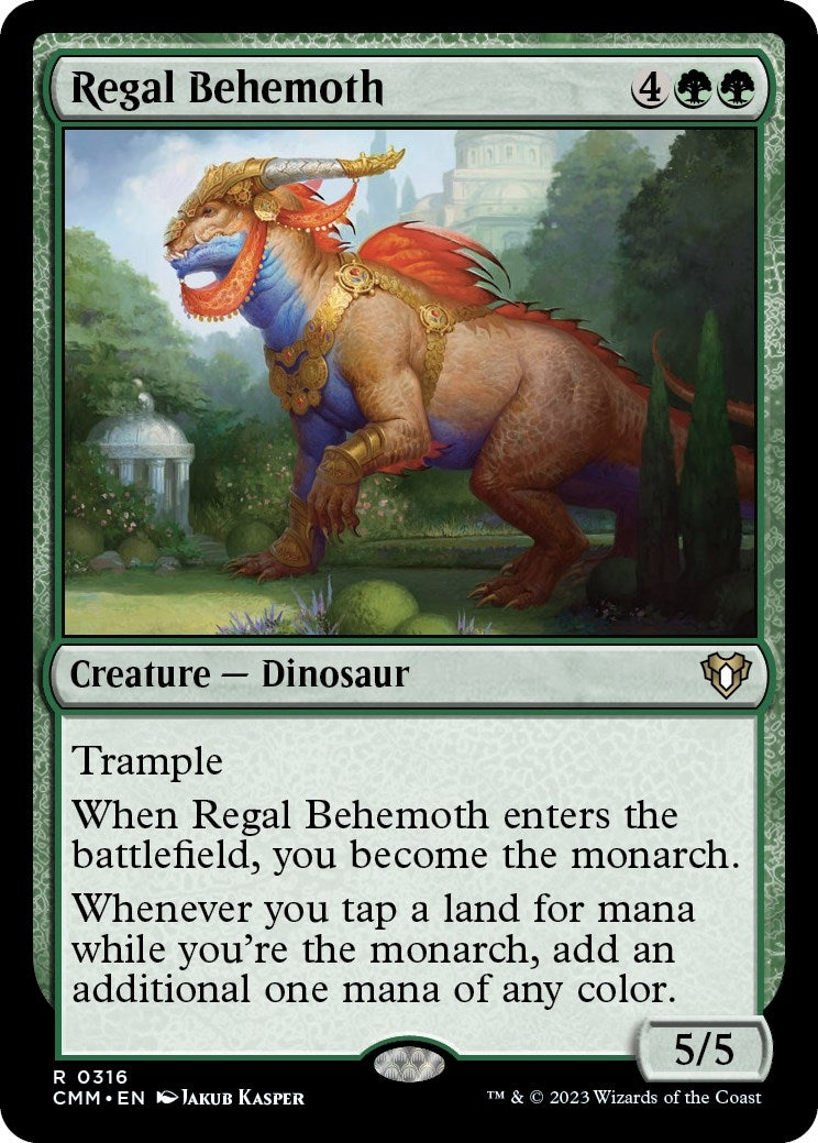 Regal Behemoth (316) [CMM] - MTG Single