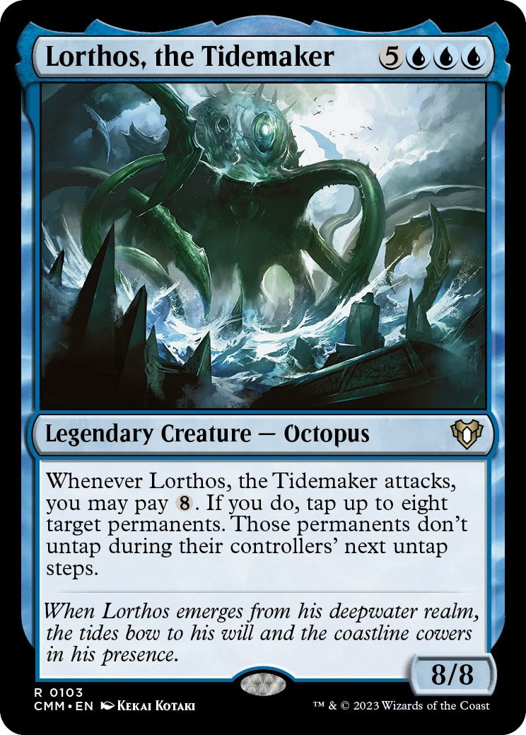 Lorthos the Tidemaker (103) [CMM] - MTG Single