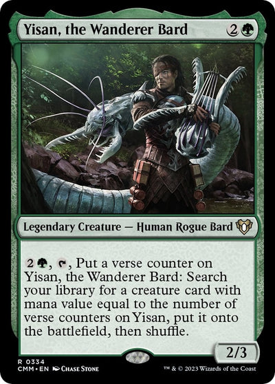 Yisan, the Wanderer Bard (334) [CMM]