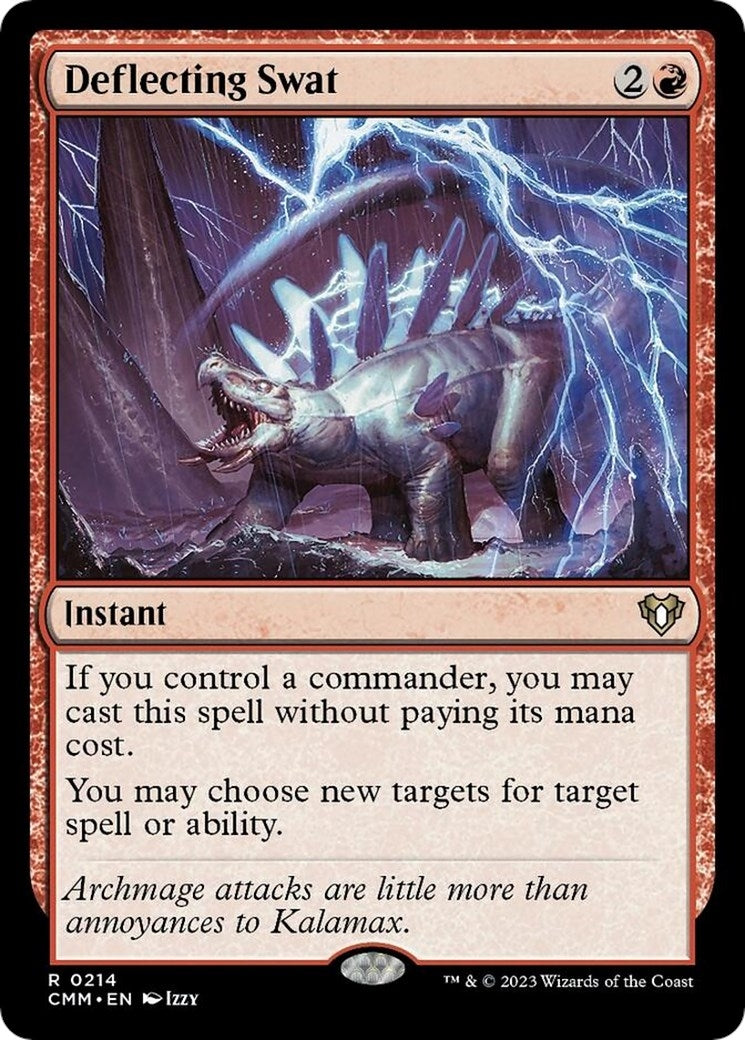 Deflecting Swat (214) [CMM] - MTG Single