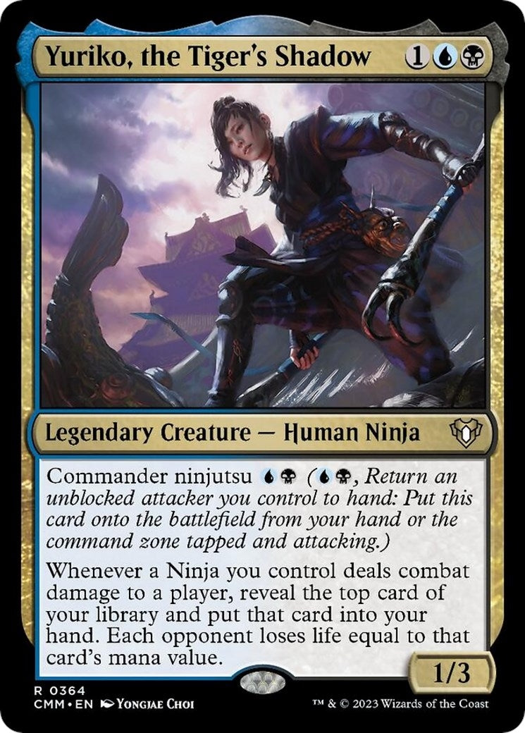 Yuriko the Tiger’s Shadow (364) [CMM] - MTG Single