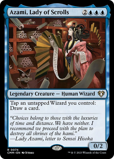 Azami, Lady of Scrolls (74) [CMM]