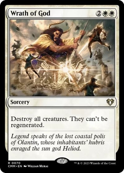 Wrath of God (70) [CMM] - MTG Single