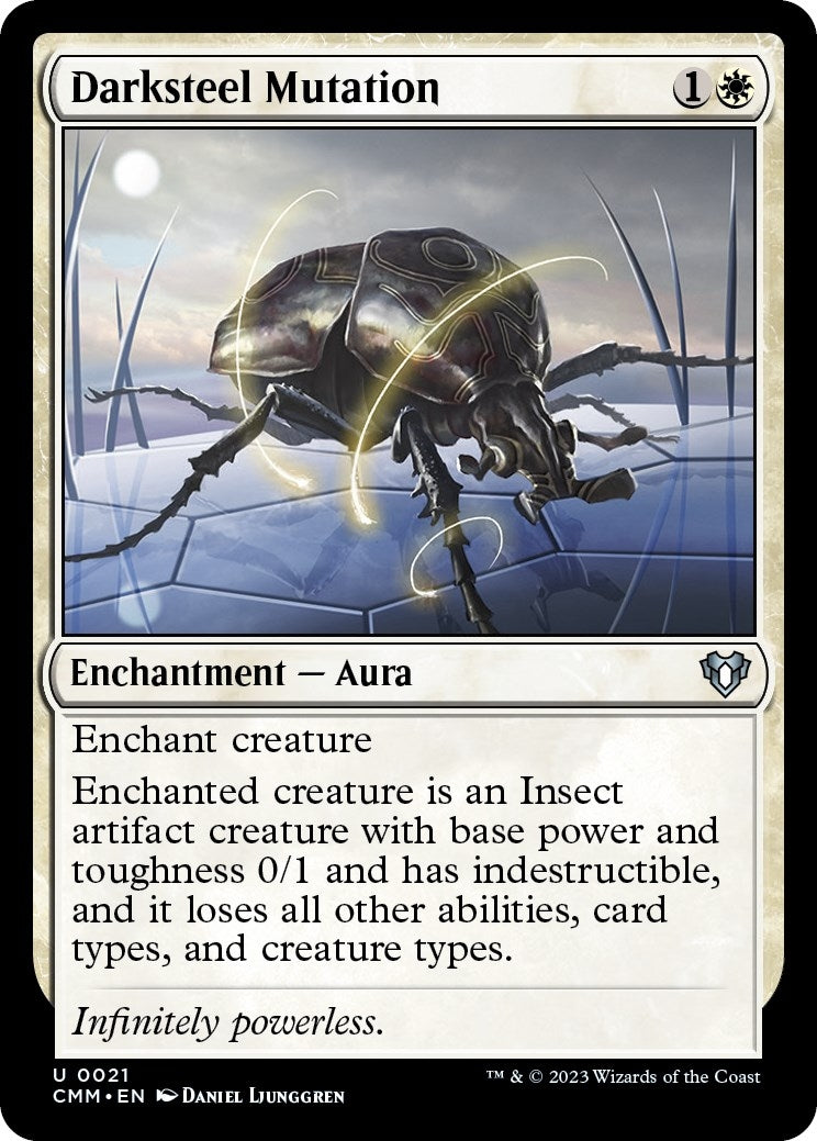 Darksteel Mutation (21) [CMM] - MTG Single