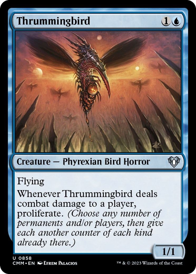 Thrummingbird (858) [CMM] - MTG Single