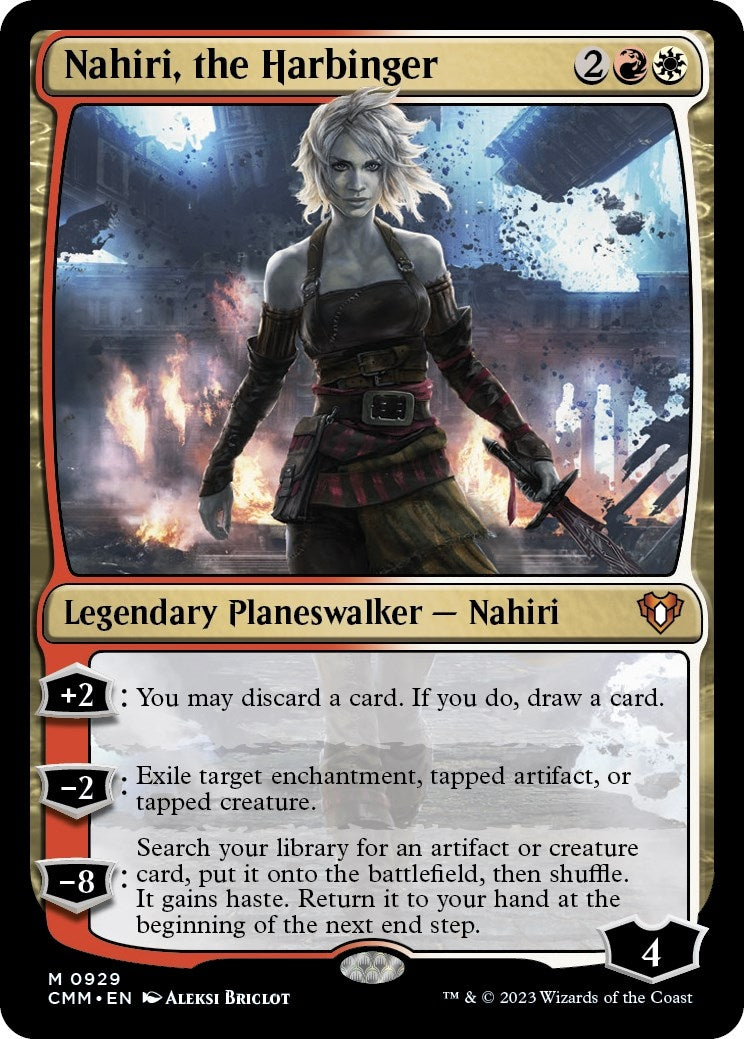 Nahiri the Harbinger (929) [CMM] - MTG Single
