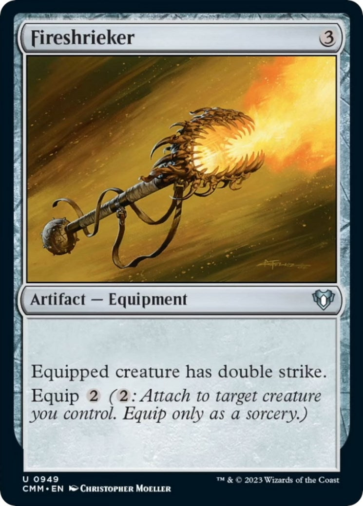 Fireshrieker (949) [CMM] - MTG Single