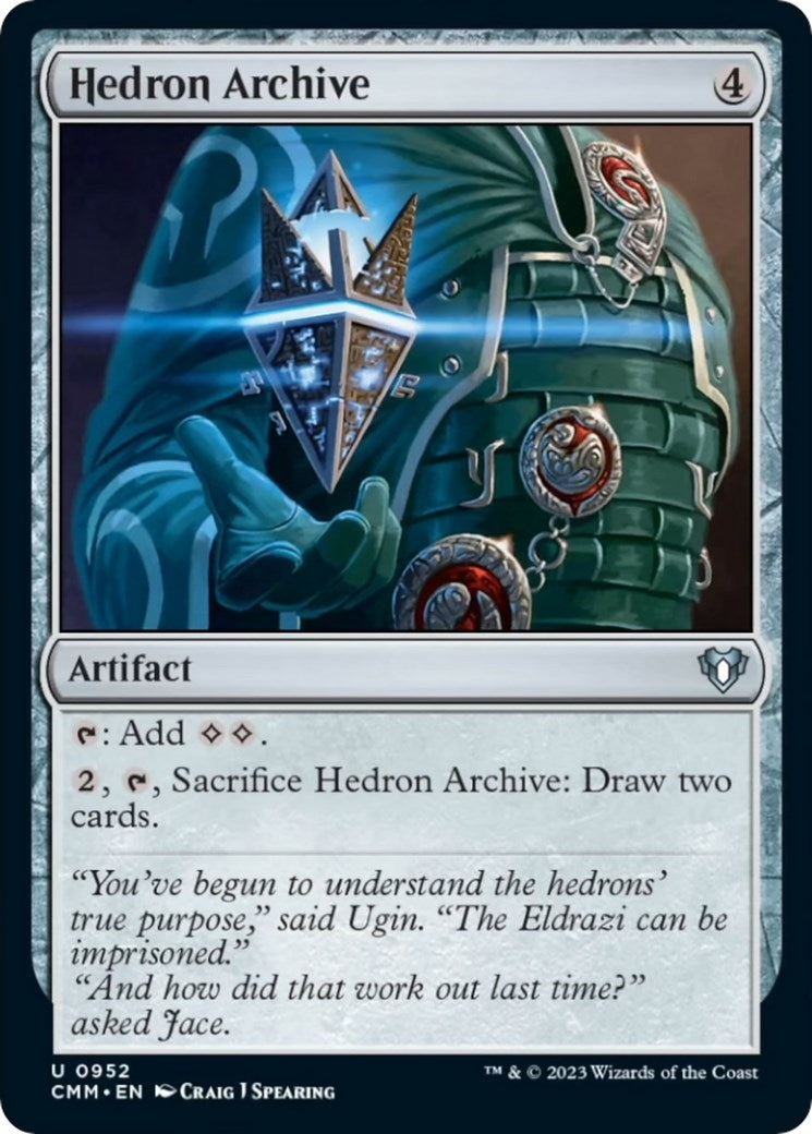 Hedron Archive (952) [CMM] - MTG Single