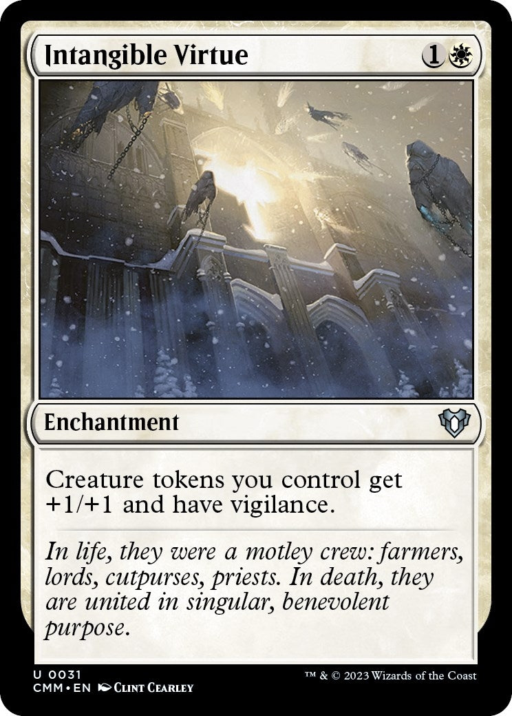 Intangible Virtue (31) [CMM] - MTG Single