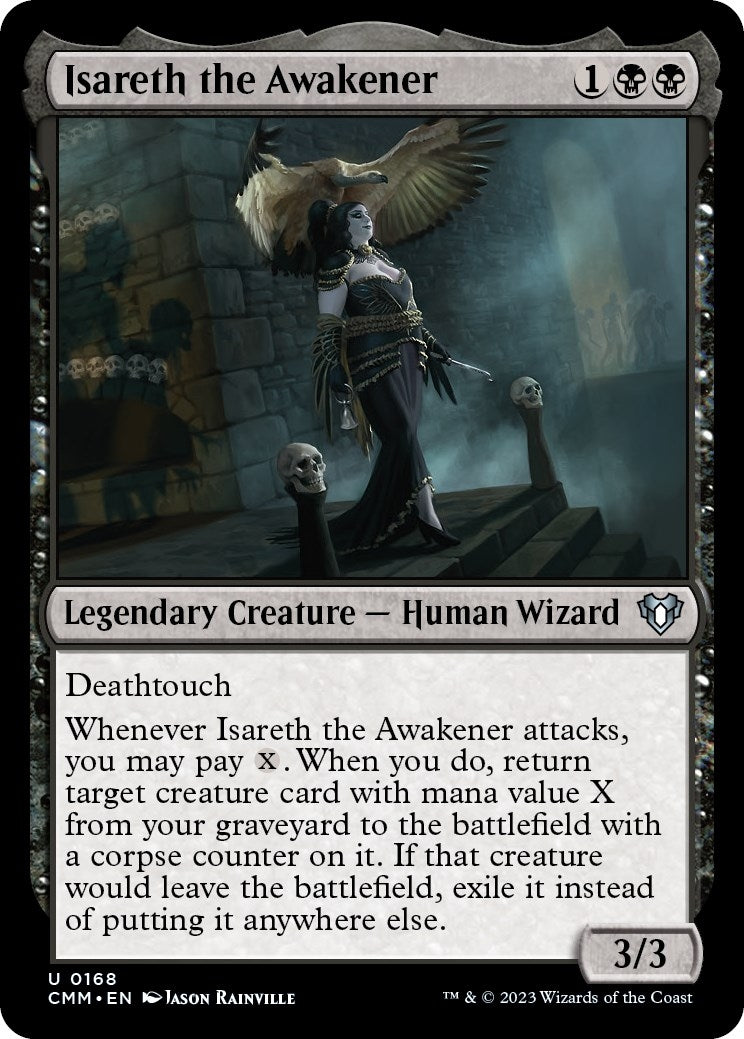 Isareth the Awakener (168) [CMM] - MTG Single