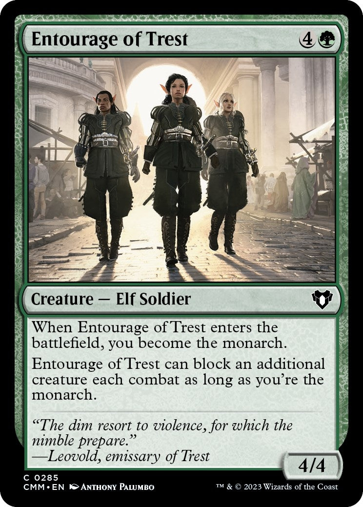 Entourage of Trest (285) [CMM] - MTG Single