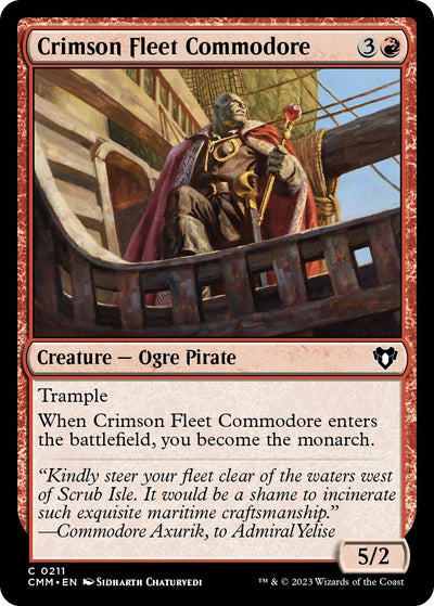 Crimson Fleet Commodore (211) [CMM]