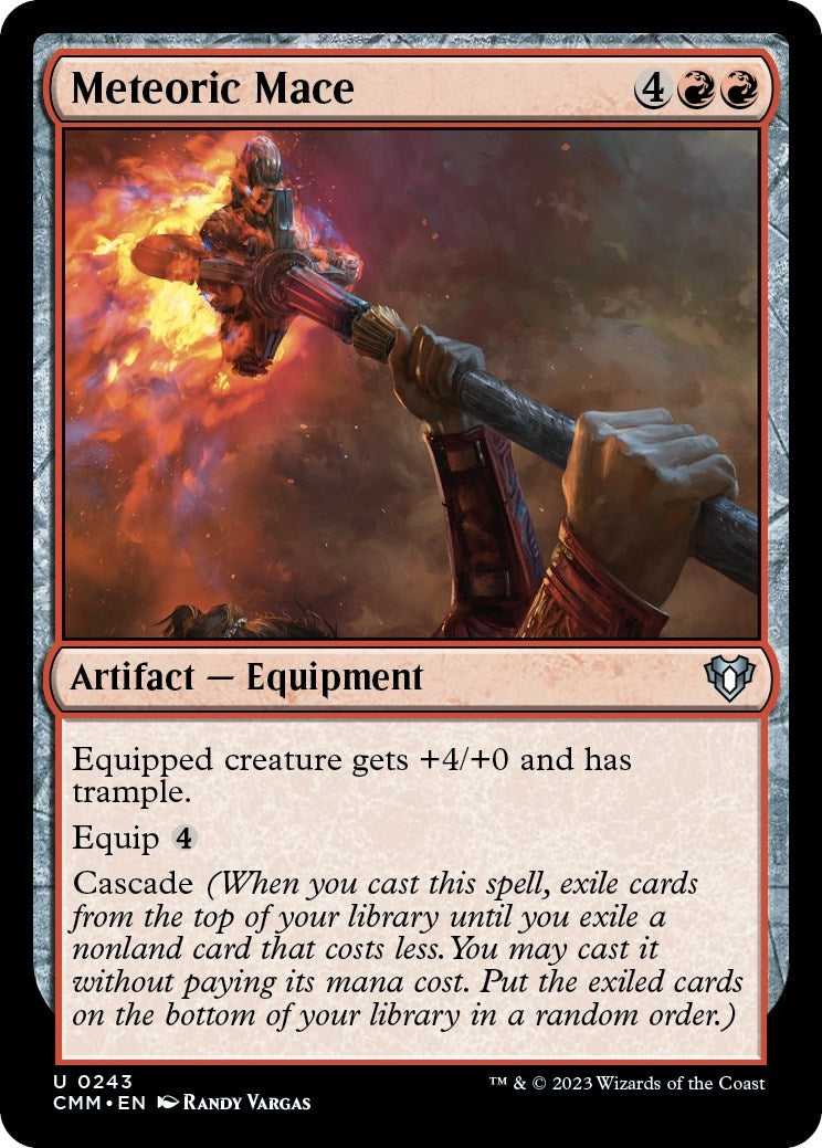 Meteoric Mace (243) [CMM] - MTG Single