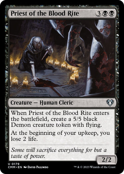 Priest of the Blood Rite (179) [CMM]