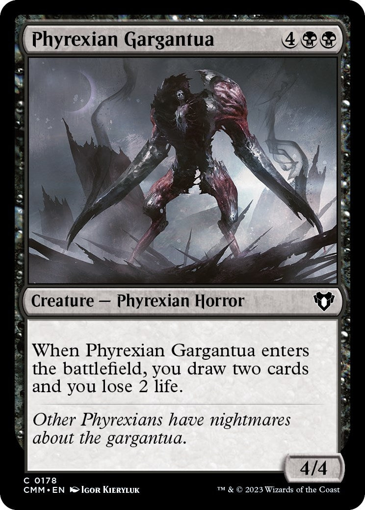 Phyrexian Gargantua (178) [CMM] - MTG Single
