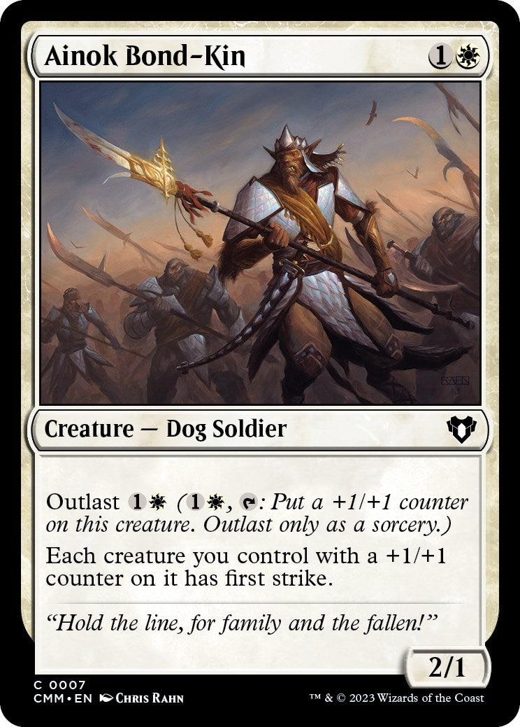 Ainok Bond-Kin (7) [CMM] - MTG Single