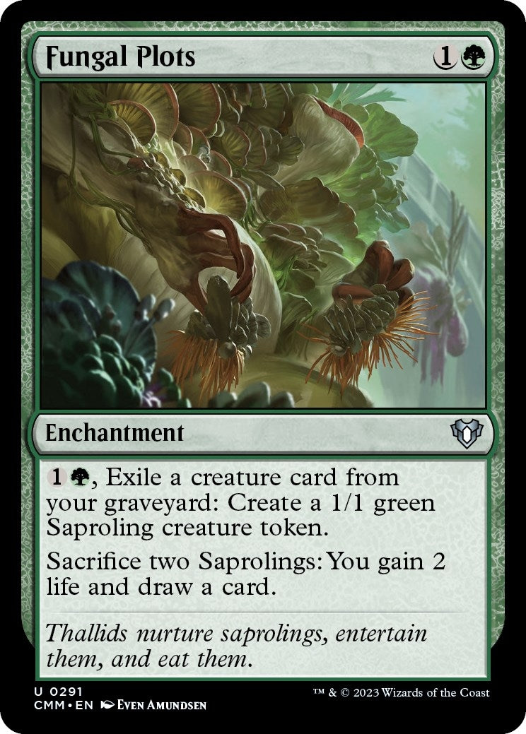 Fungal Plots (291) [CMM] - MTG Single