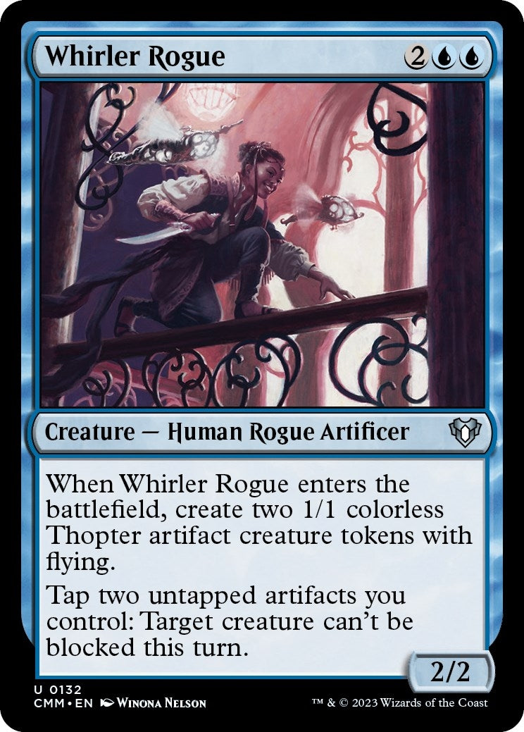 Whirler Rogue (132) [CMM] - MTG Single