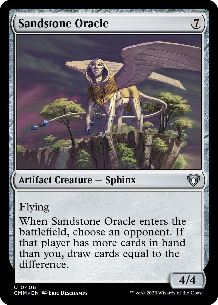 Sandstone Oracle (406) [CMM] - MTG Single