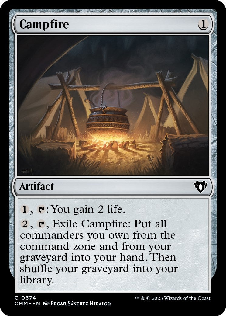 Campfire (374) [CMM] - MTG Single